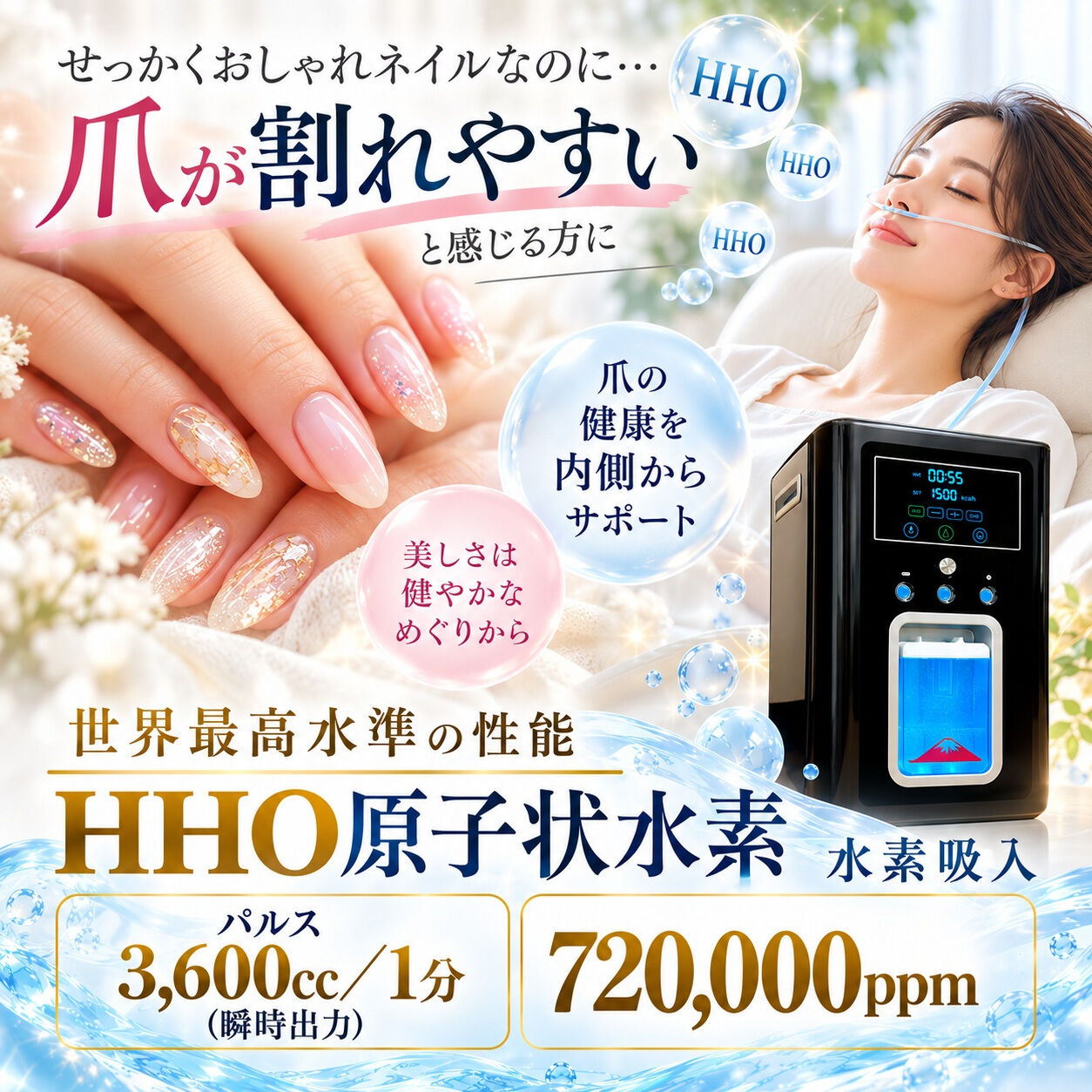 💅✨ 「最近、爪が割れやすい」「二枚爪や乾燥が気になる…」方